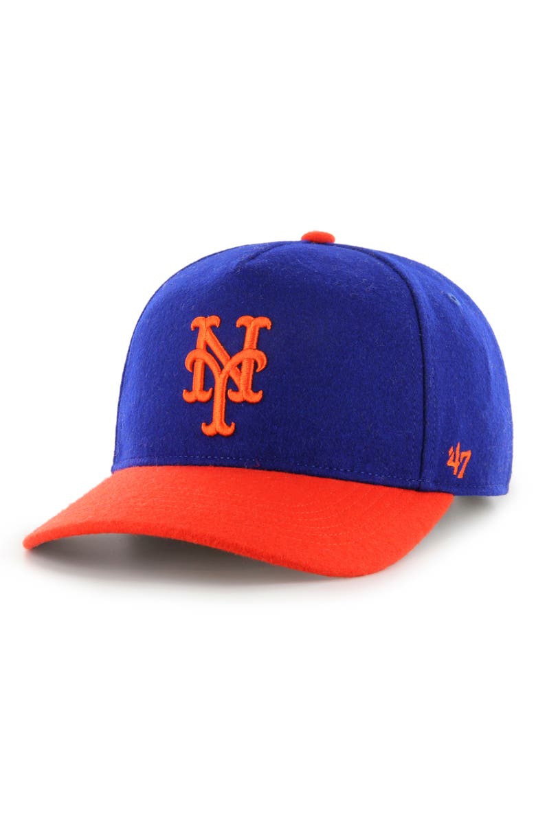 DIET STARTS MONDAY x '47 Mets Wool Blend Baseball Cap, Main, color, 