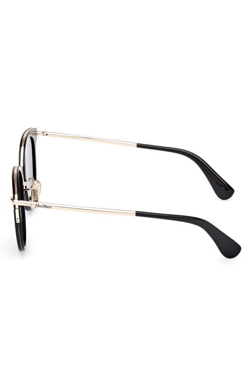 Max Mara 54mm Round Sunglasses