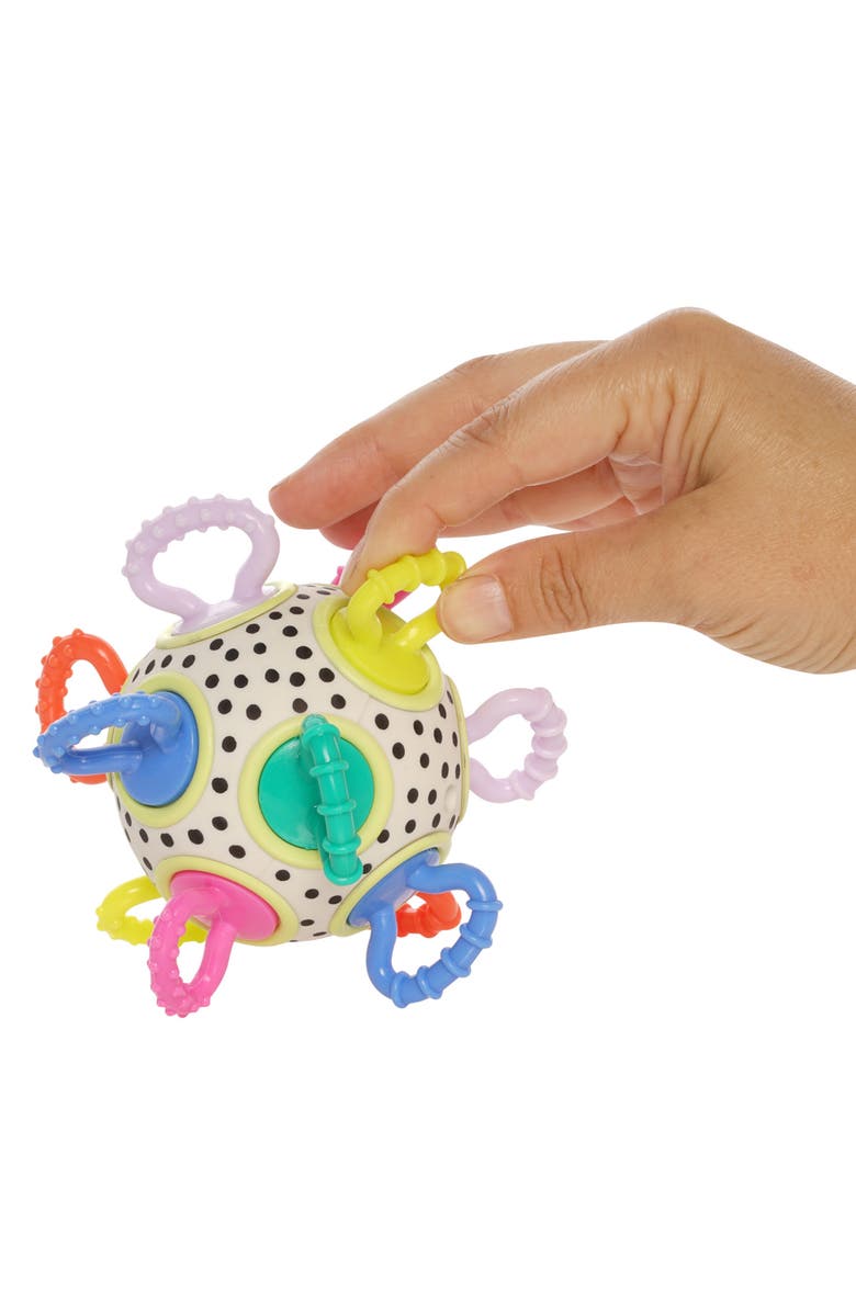 Manhattan Toy Click Clack Colorpop Sensory Ball, Alternate, color, Multi-Color