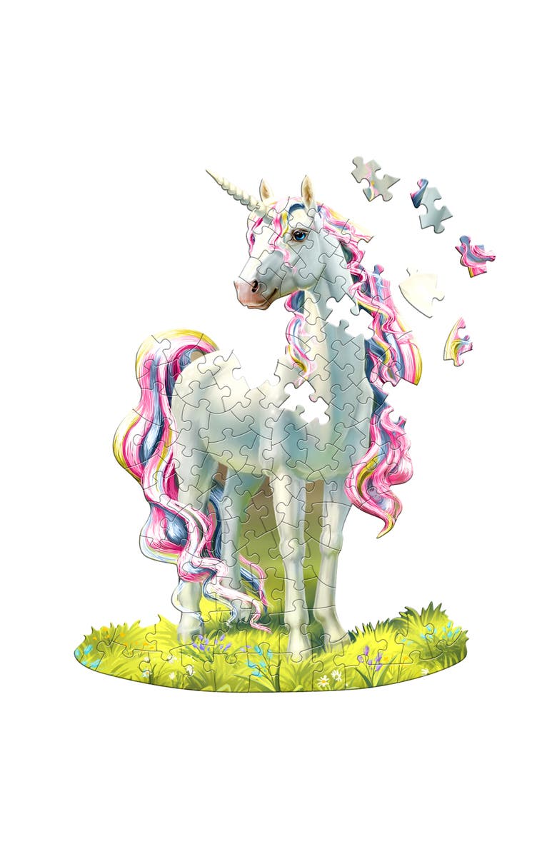 Madd Capp I Am Lil Unicorn 100 Piece Puzzle, Alternate, color, Multicolored