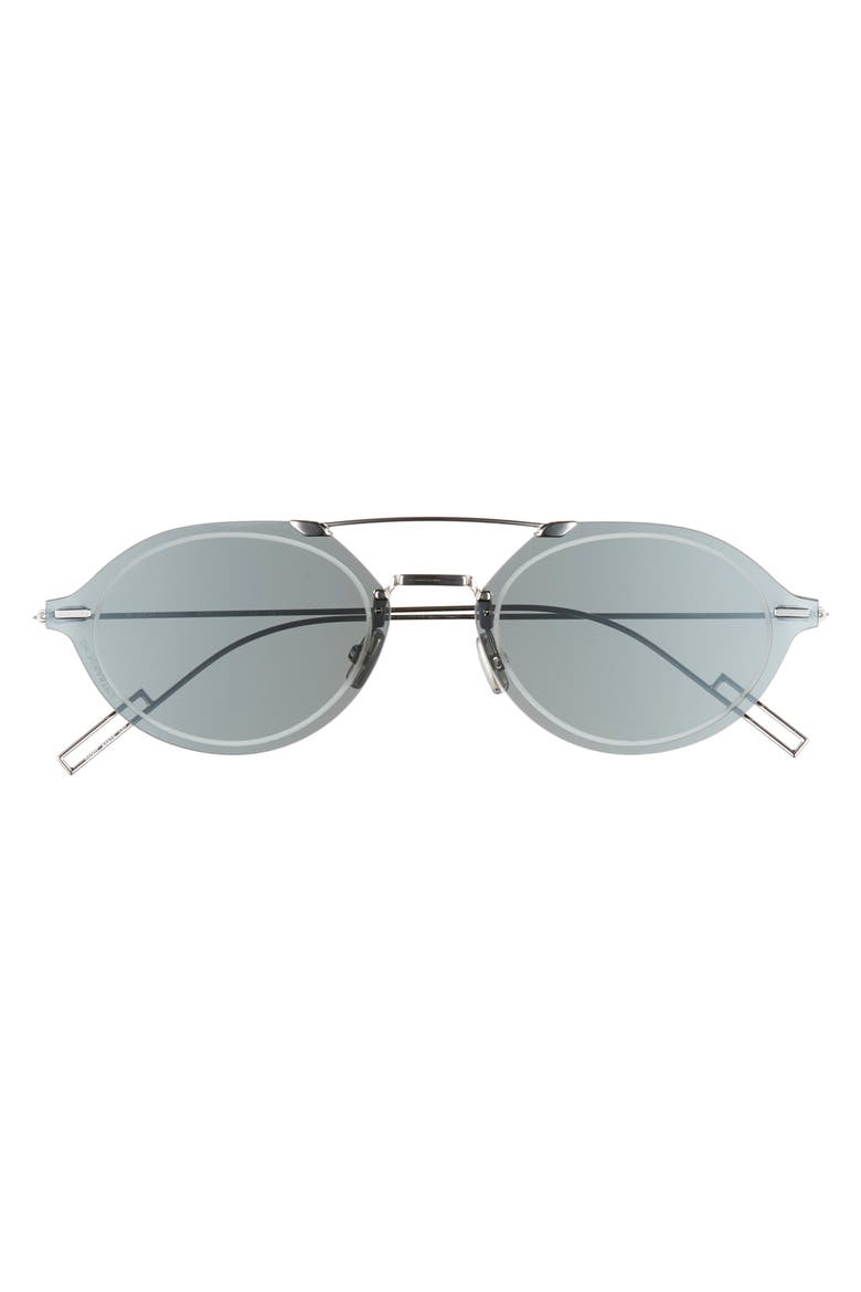 Chroma3 58mm Sunglasses, Alternate, color, PALLADIUM / GRAY SILVER AR
