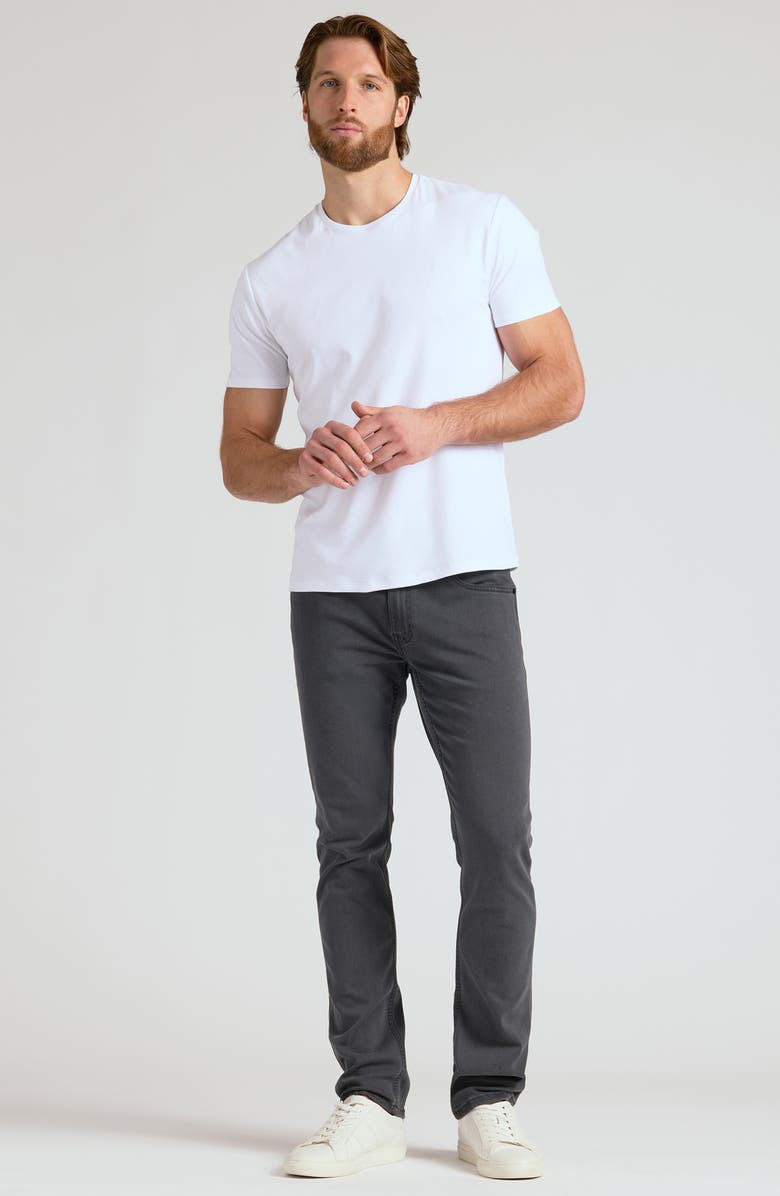 True Classic Straight Fit Comfort Jeans, Alternate, color, Gray Wash