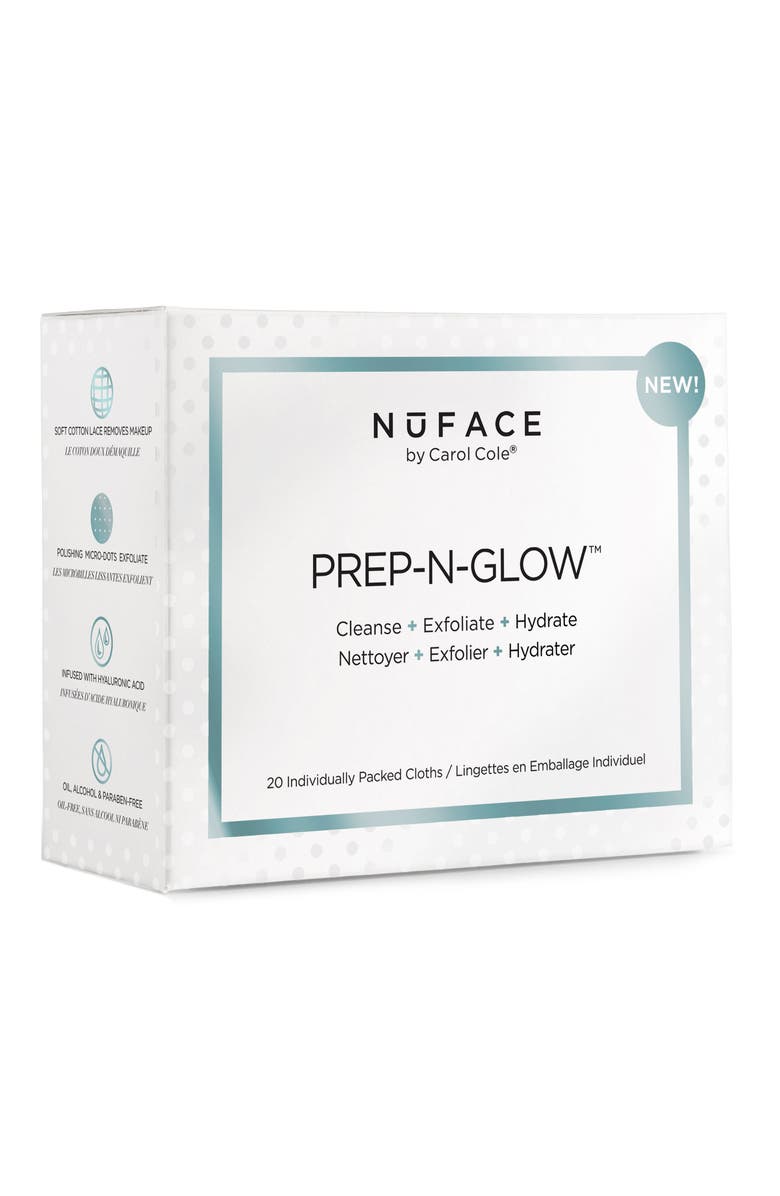 NuFACE<sup>®</sup> Prep-N-Glow Wipes, Alternate, color,