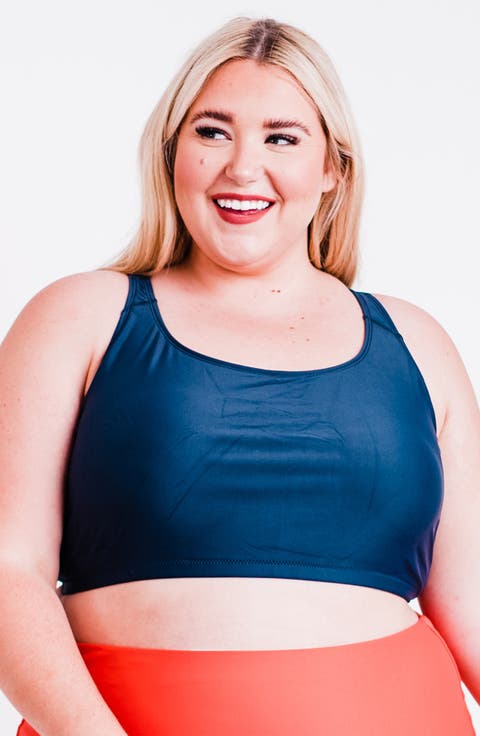 Plus Size Racerback Swim Bra