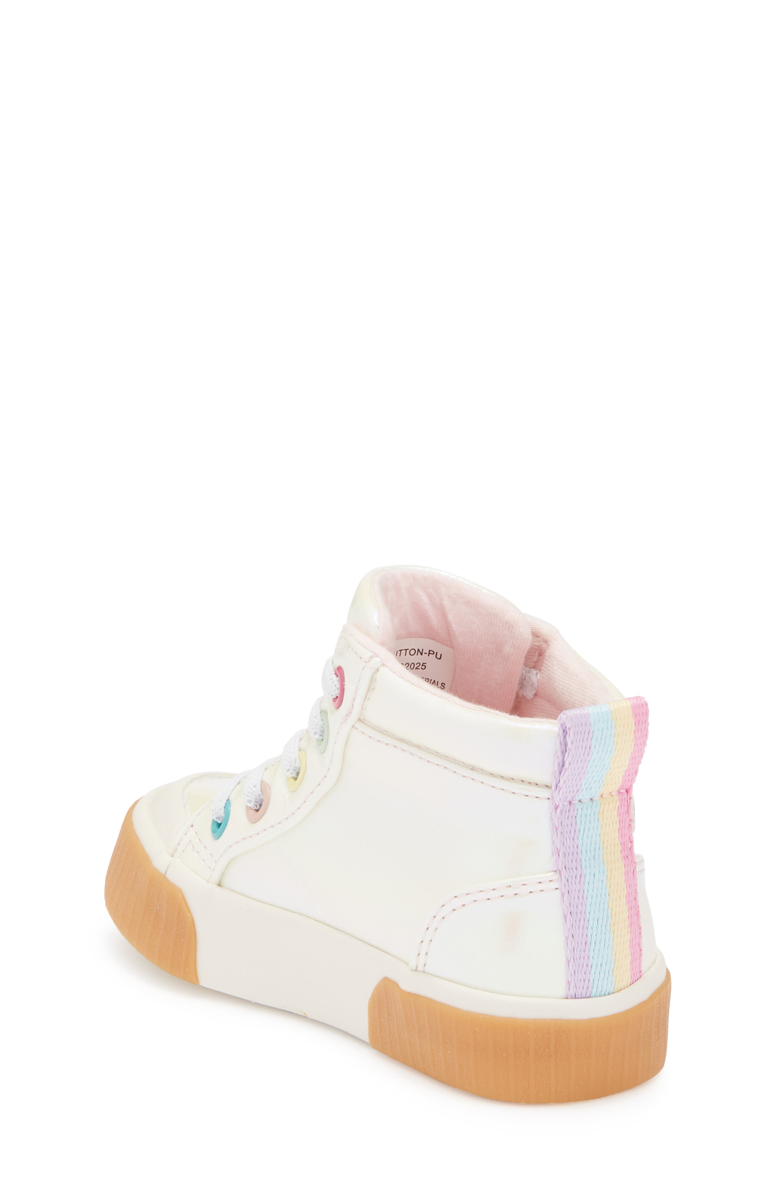 Harper Canyon Kids' Sutton Fruit Sneaker, Alternate, color, White Pearl