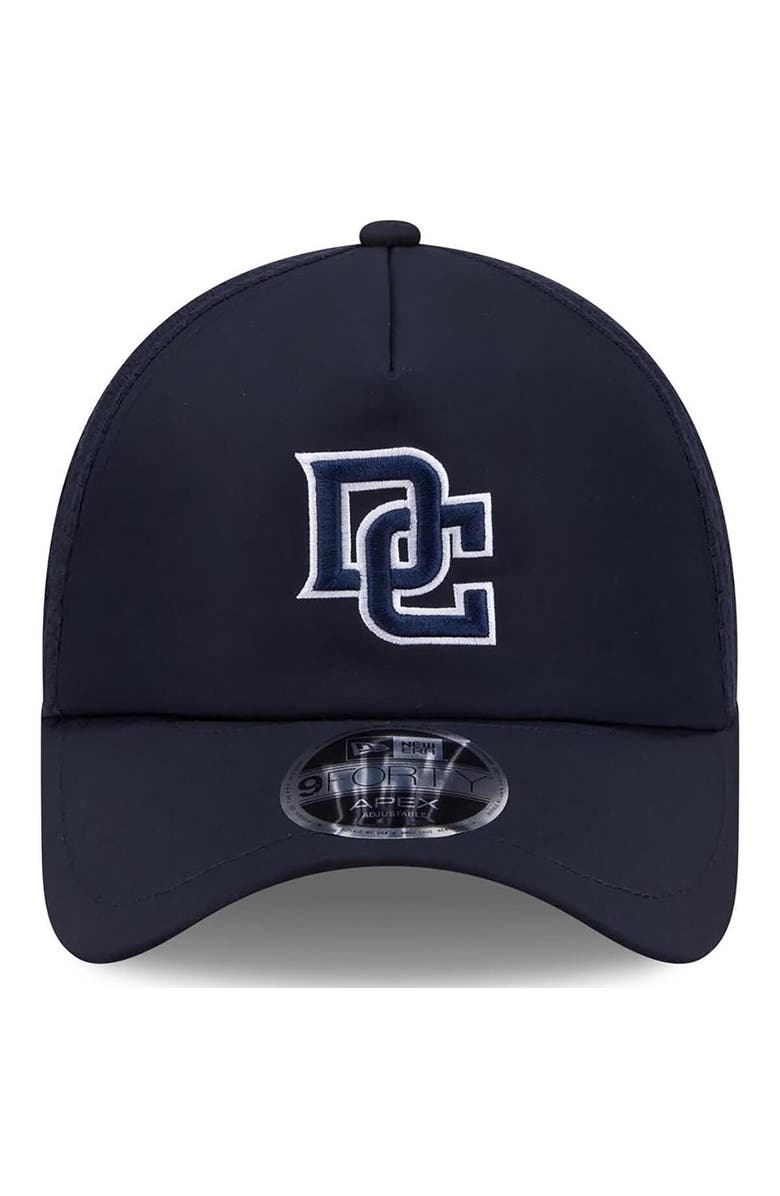 New Era Men's New Era Navy Washington Nationals 2026 Batting Practice Apex 9FORTY Adjustable Trucker Hat, Alternate, color, Navy