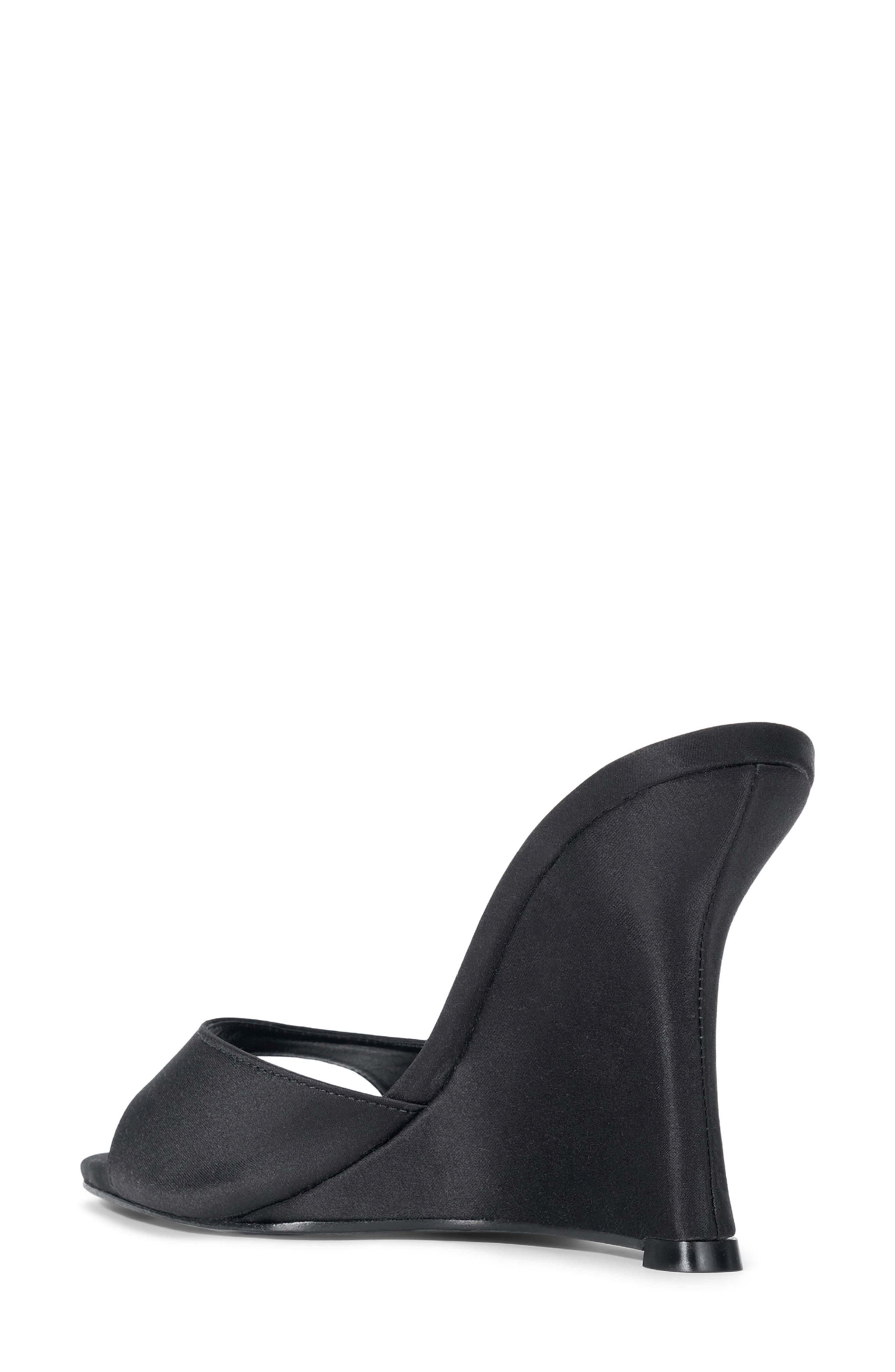 STAUD Brigitte Wedge Sandal, Alternate, color, Black