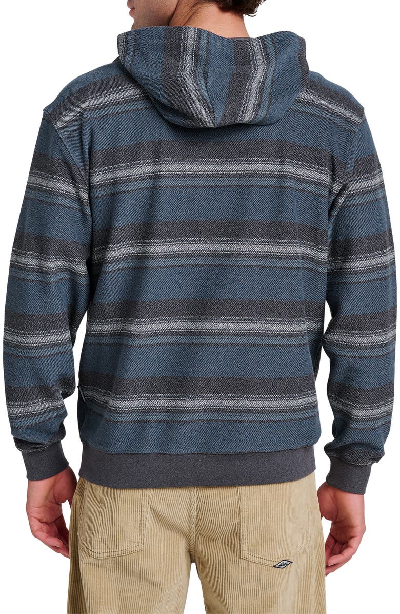 Quiksilver Great Otway Stripe Hoodie, Alternate, color, Phantom