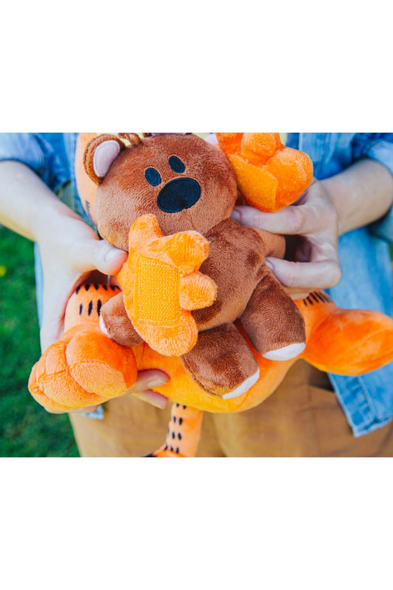 Garfield Holding Pooky 12-Inch Collector Plush, Alternate, color, Orange
