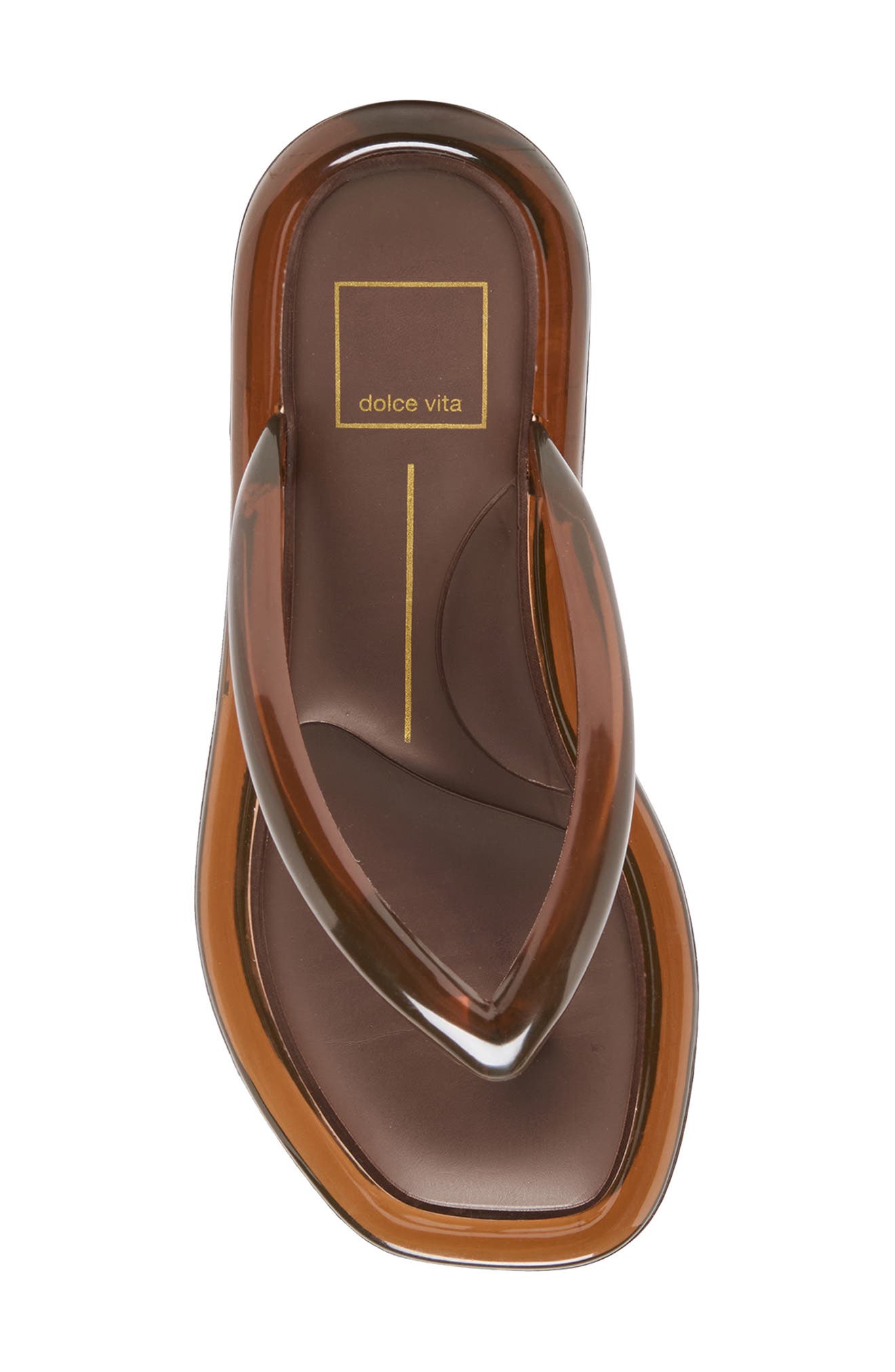Jozey Flip Flop, Alternate, color, CHOCOLATE JELLY