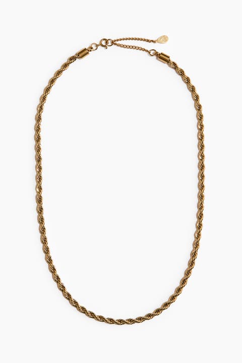 Waterproof Twisted Necklace