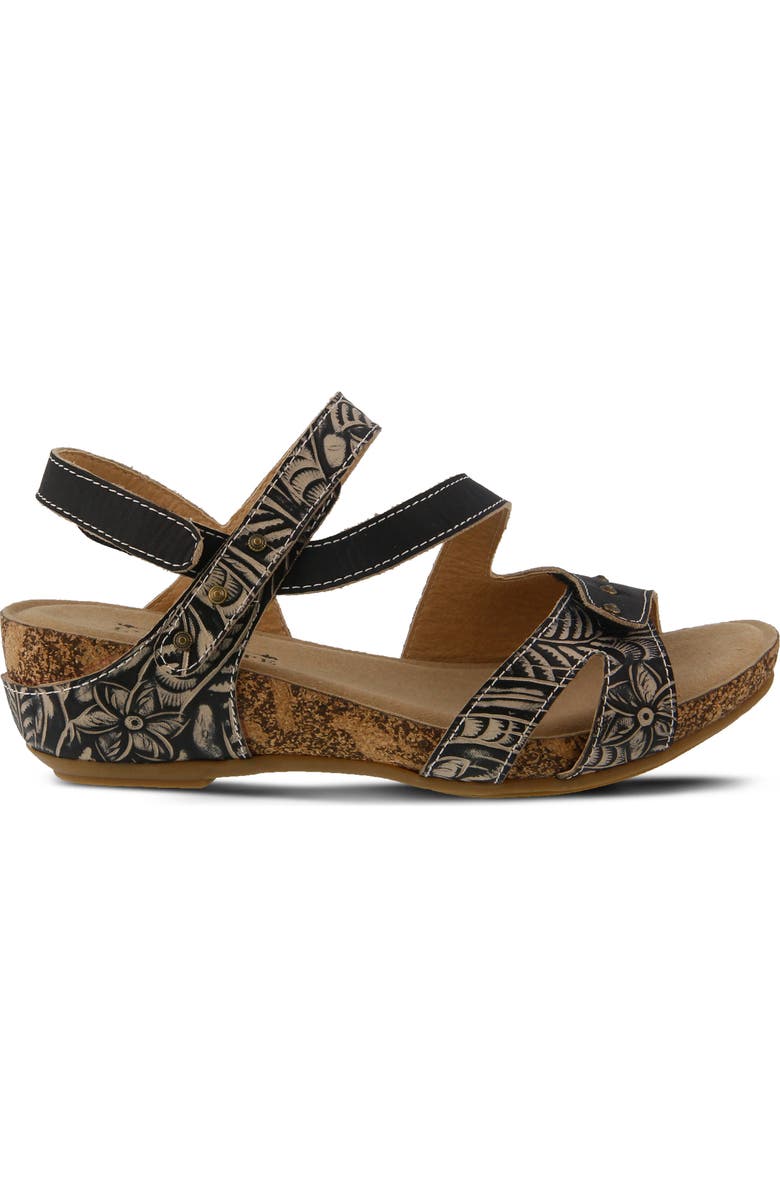 L'Artiste by Spring Step L'Artiste Quilana Wedge Sandal, Alternate, color,
