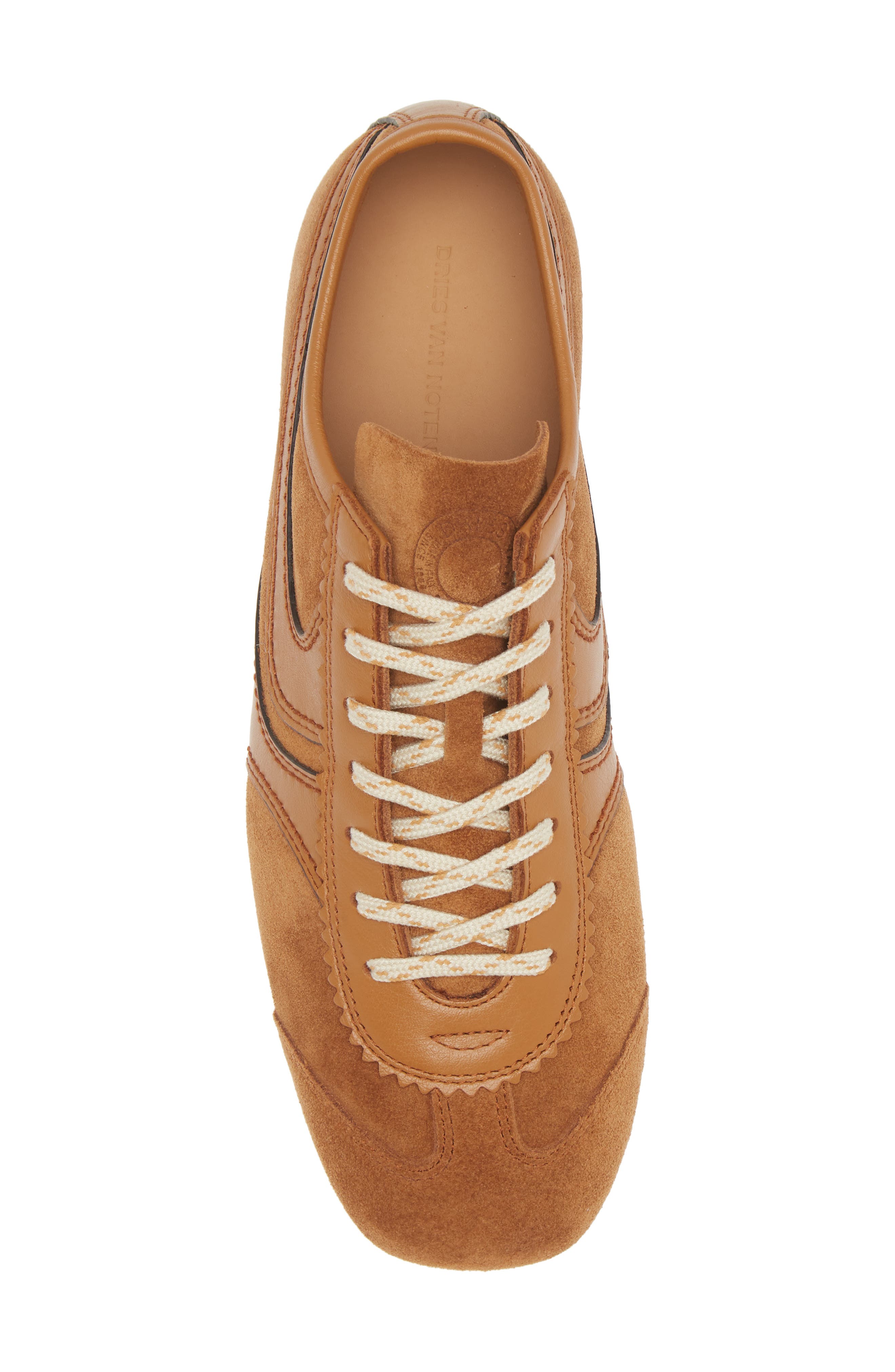 Dries Van Noten Suede Sneaker, Alternate, color, 