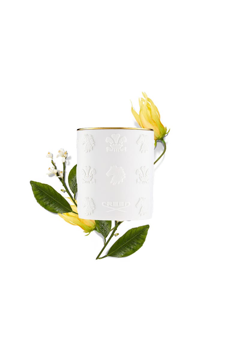 Cananga Porcelain Candle, Alternate, color, NO COLOR