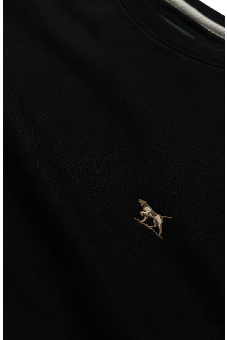 Otago Crewneck Sweatshirt, Alternate, color, NOIR