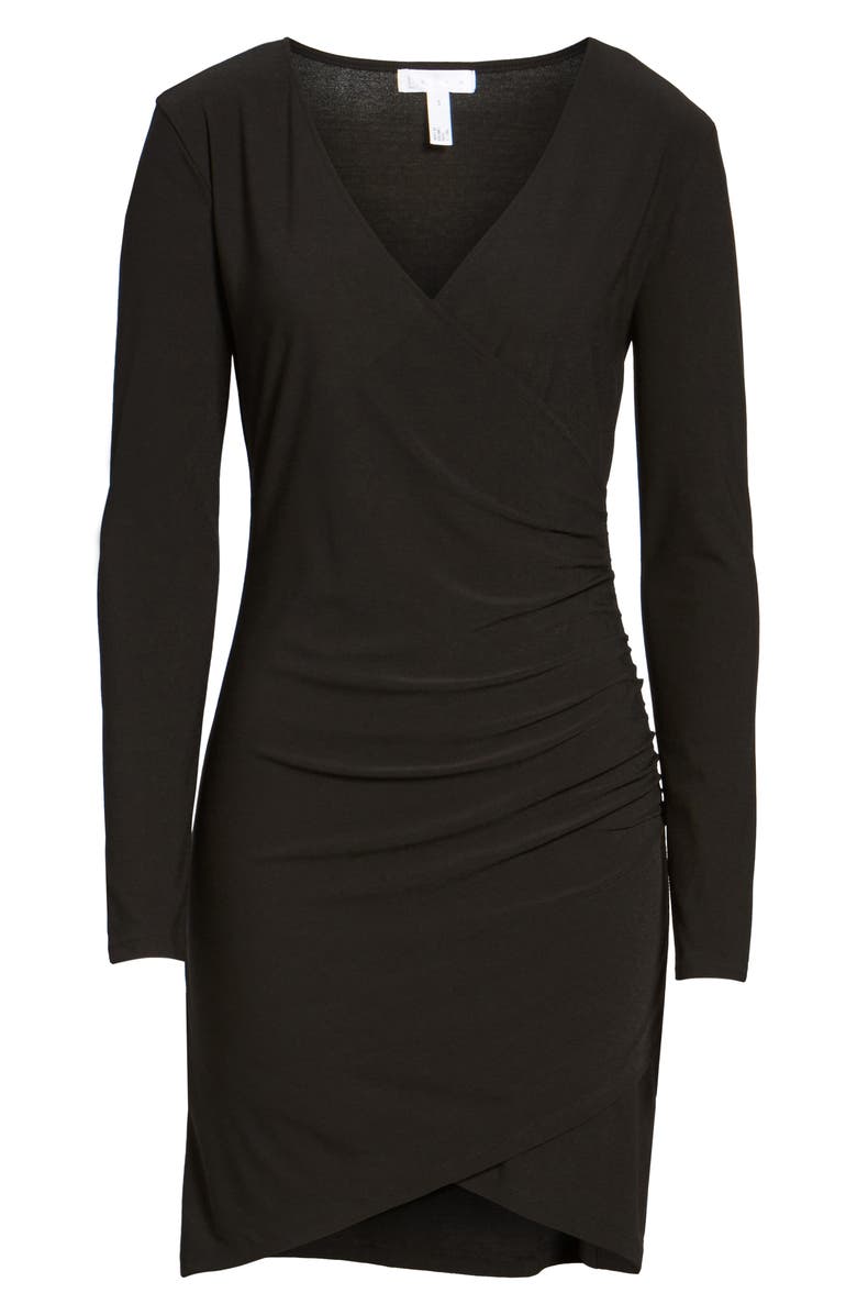 Leith Ruched Sheath Dress, Alternate, color, 