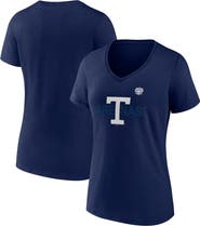 FANATICS Women's Fanatics  Navy Toronto Maple Leafs Primary Logo V-Neck T-Shirt