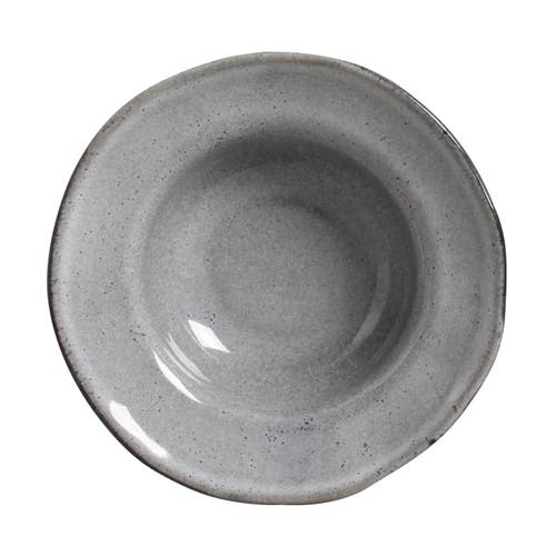 Porto Brasil Dessert/deep Rim Plate Set Of 4 In Gray