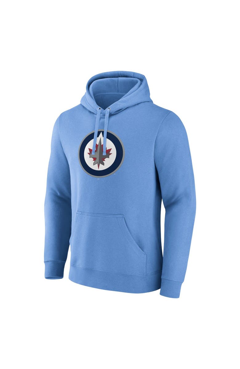 FANATICS Men's Fanatics Branded Blue Winnipeg Jets Alternate Graphic Fleece Pullover Hoodie, Alternate, color, Blue