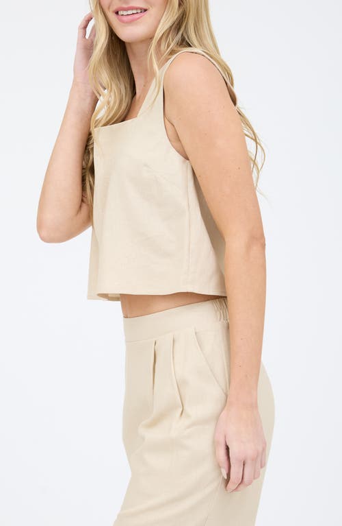 BLU PEPPER BLU PEPPER SQUARE NECK TANK