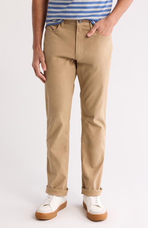 Cotton Stretch Canvas Pants (Regular & Tall)