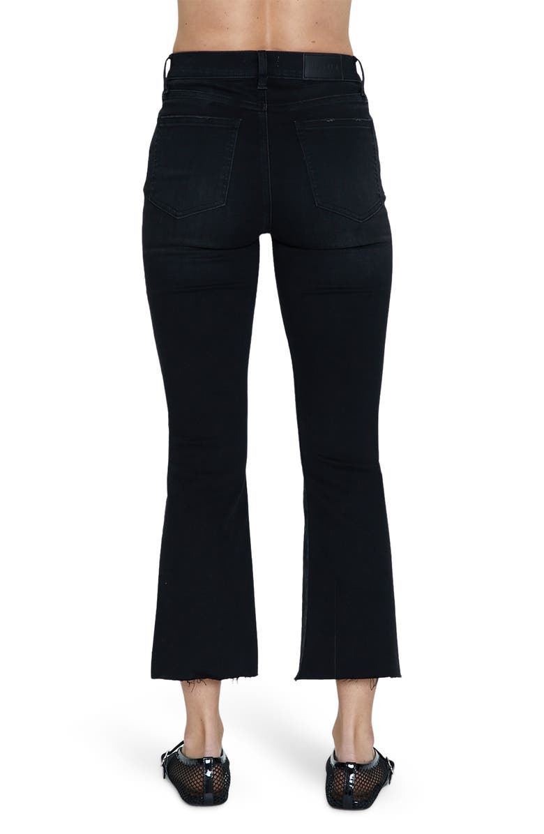 Pistola Lennon Raw Hem High Waist Crop Bootcut Jeans, Alternate, color,