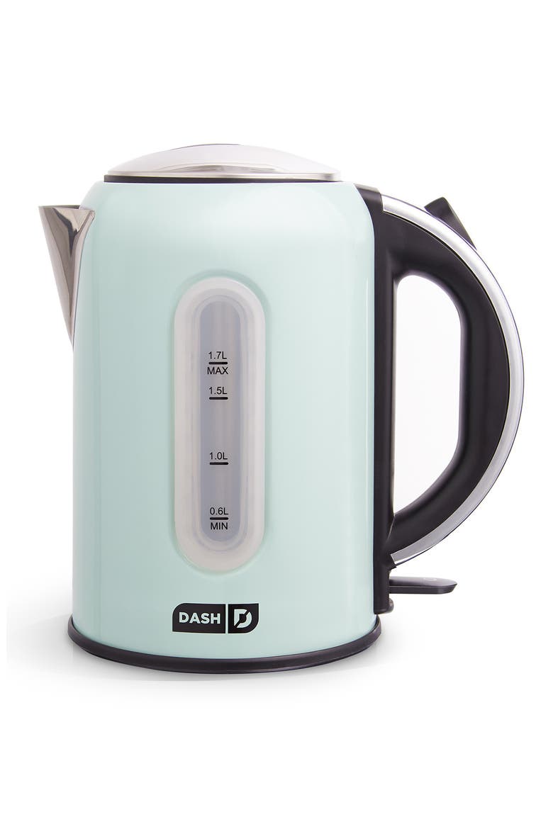 Rapid Kettle, Main, color, AQUA/STAINLESS STEEL