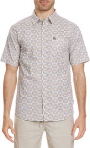 Quiksilver Florever Classic Short Sleeve Button-Up Shirt