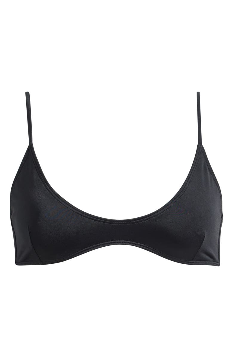 PacSun Zinnia Bralette Bikini Top, Main, color, Black