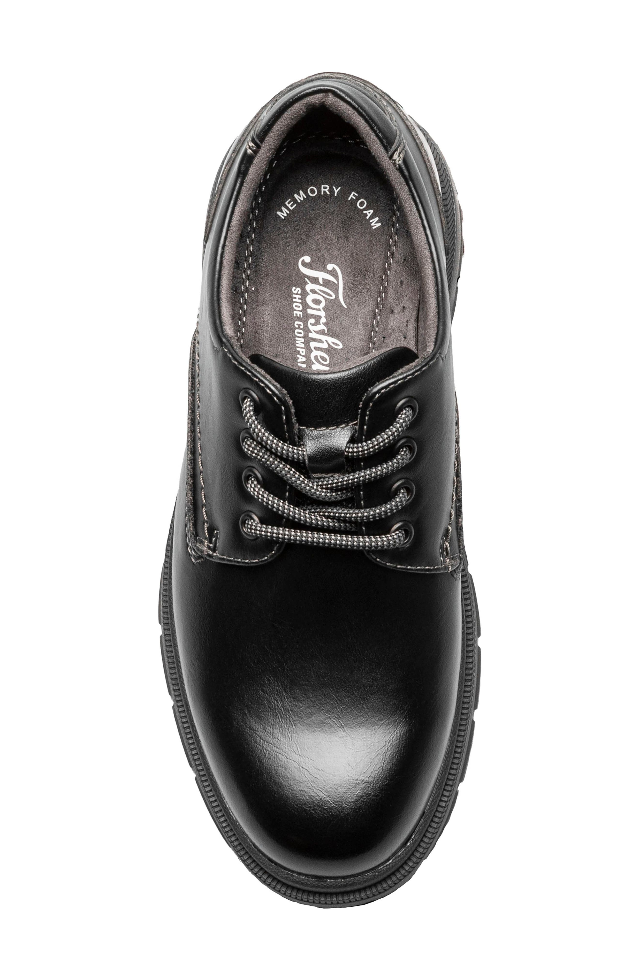 Kids' Lookout Plain Toe Derby, Alternate, color, BLACK