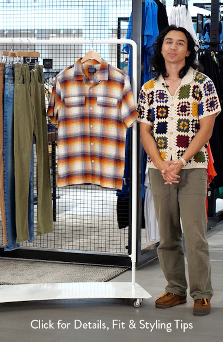 Baja Board Plaid Camp Shirt, sales video thumbnail