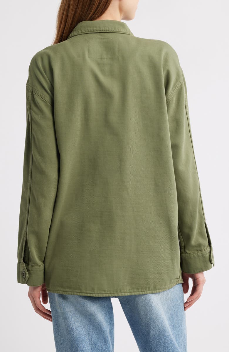 THE GREAT. The Army Jacket, Alternate, color, Classic Army