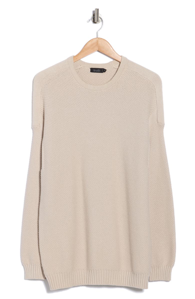 TRUTH Purl Stitch Cotton Sweater, Alternate, color,