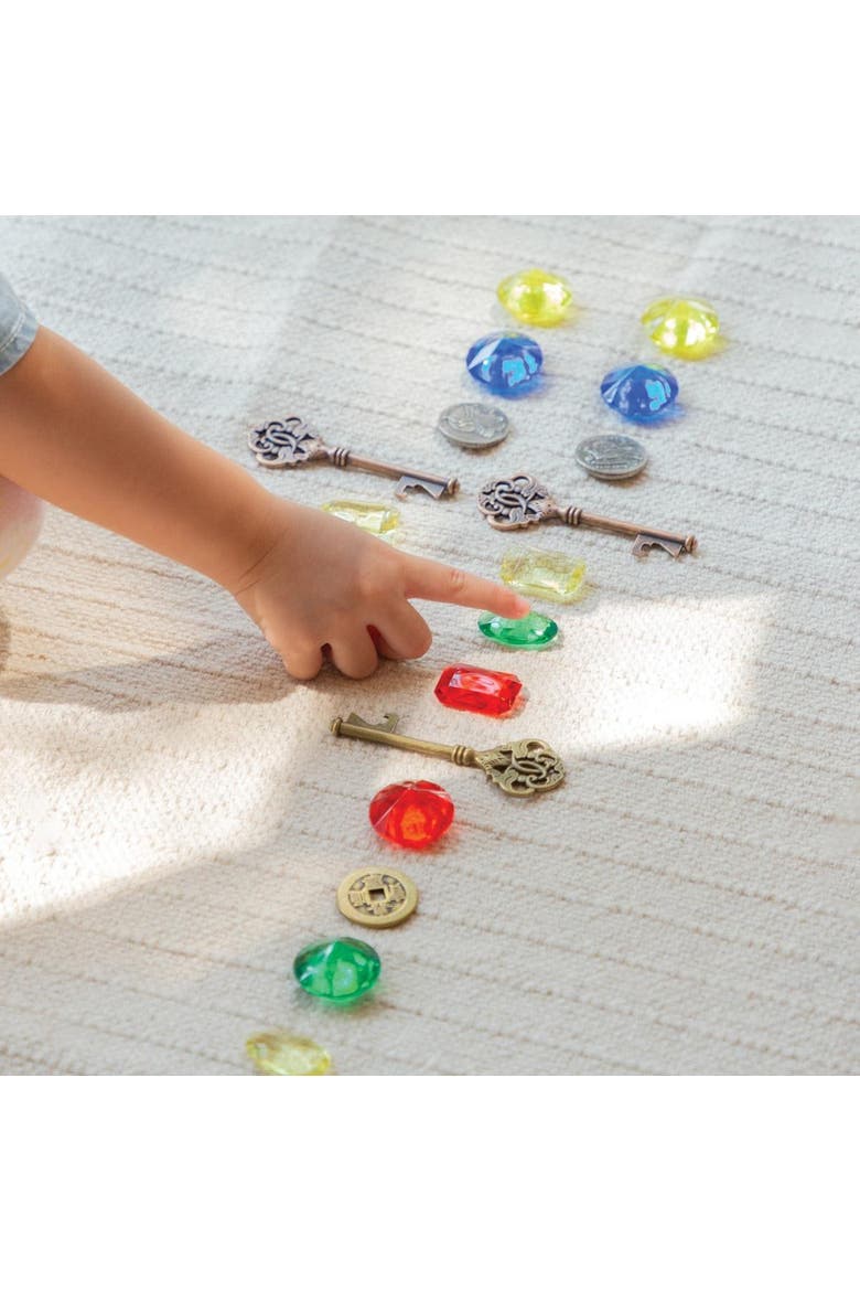 Timeless Treasures Loose Parts STEM Kit, Alternate, color, White