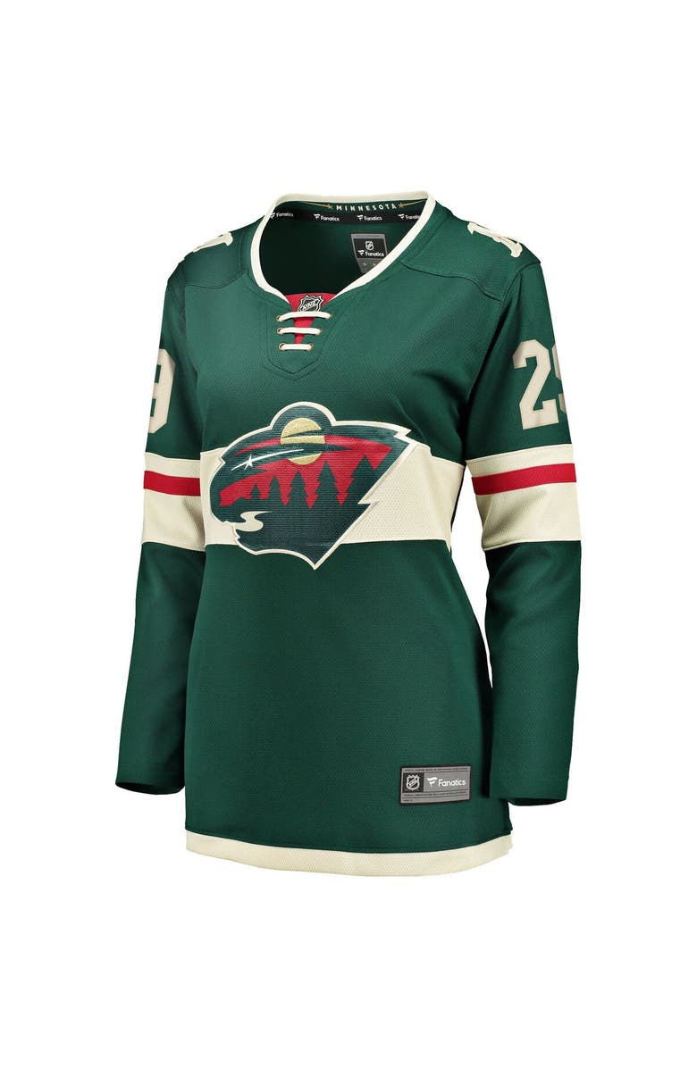 FANATICS Women's Fanatics Marc-Andre Fleury Green Minnesota Wild Home Breakaway Player Jersey, Alternate, color,
