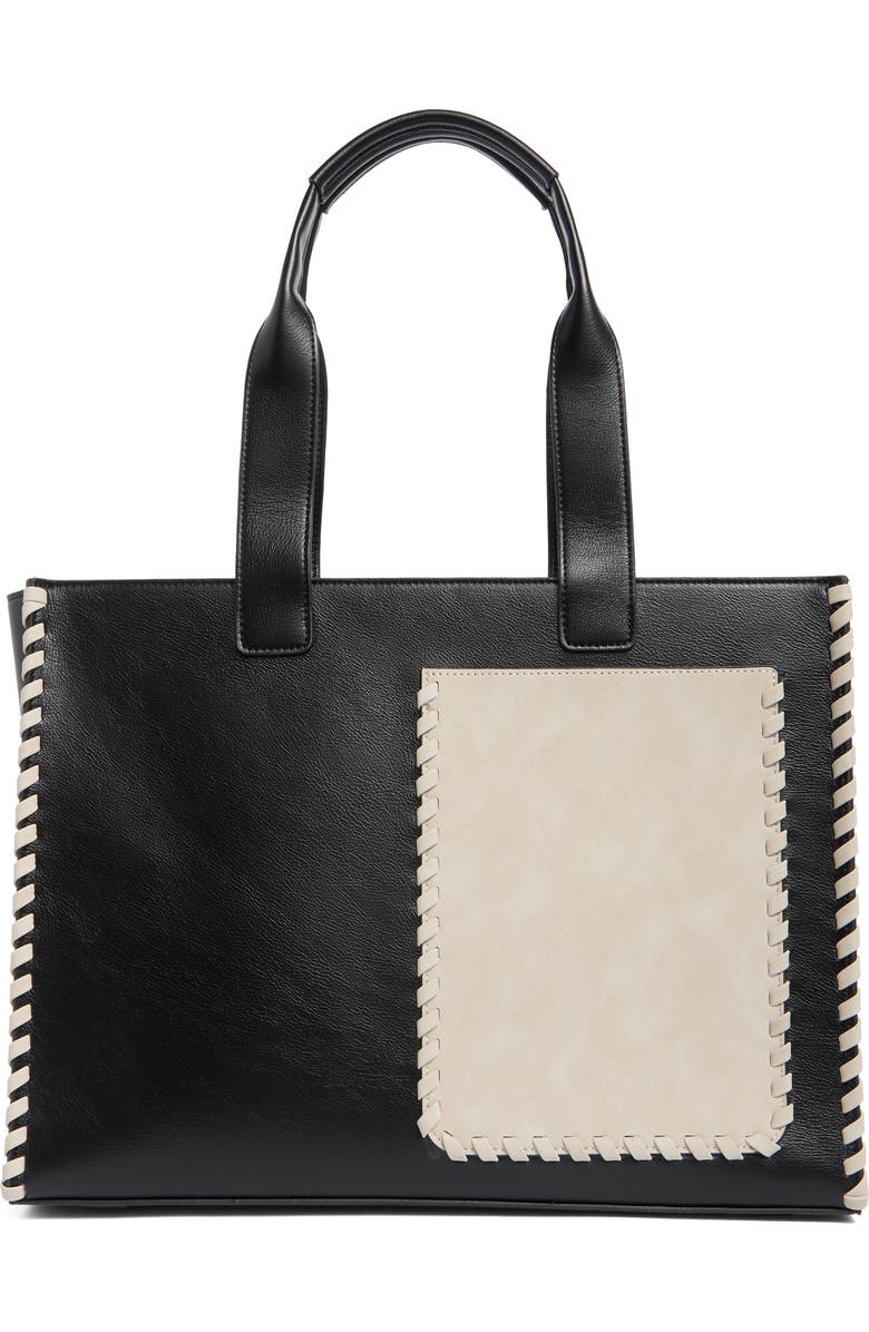 BCBG Whipstitch Tote Bag, Main, color,