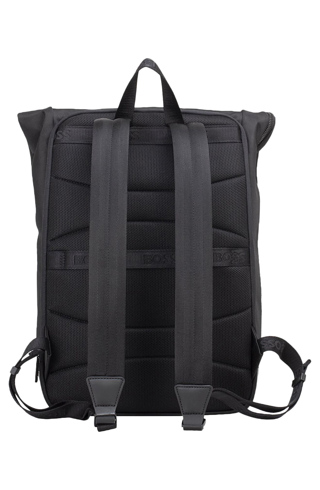 HUGO Ray N Roll Backpack, Alternate, color, Black