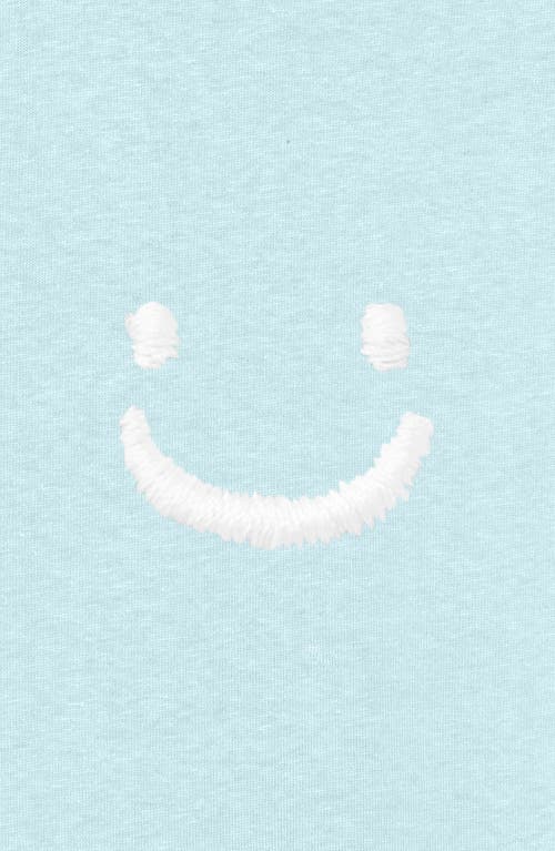 Dalix Mens Lil Smile Midweight Garment Dye Tee