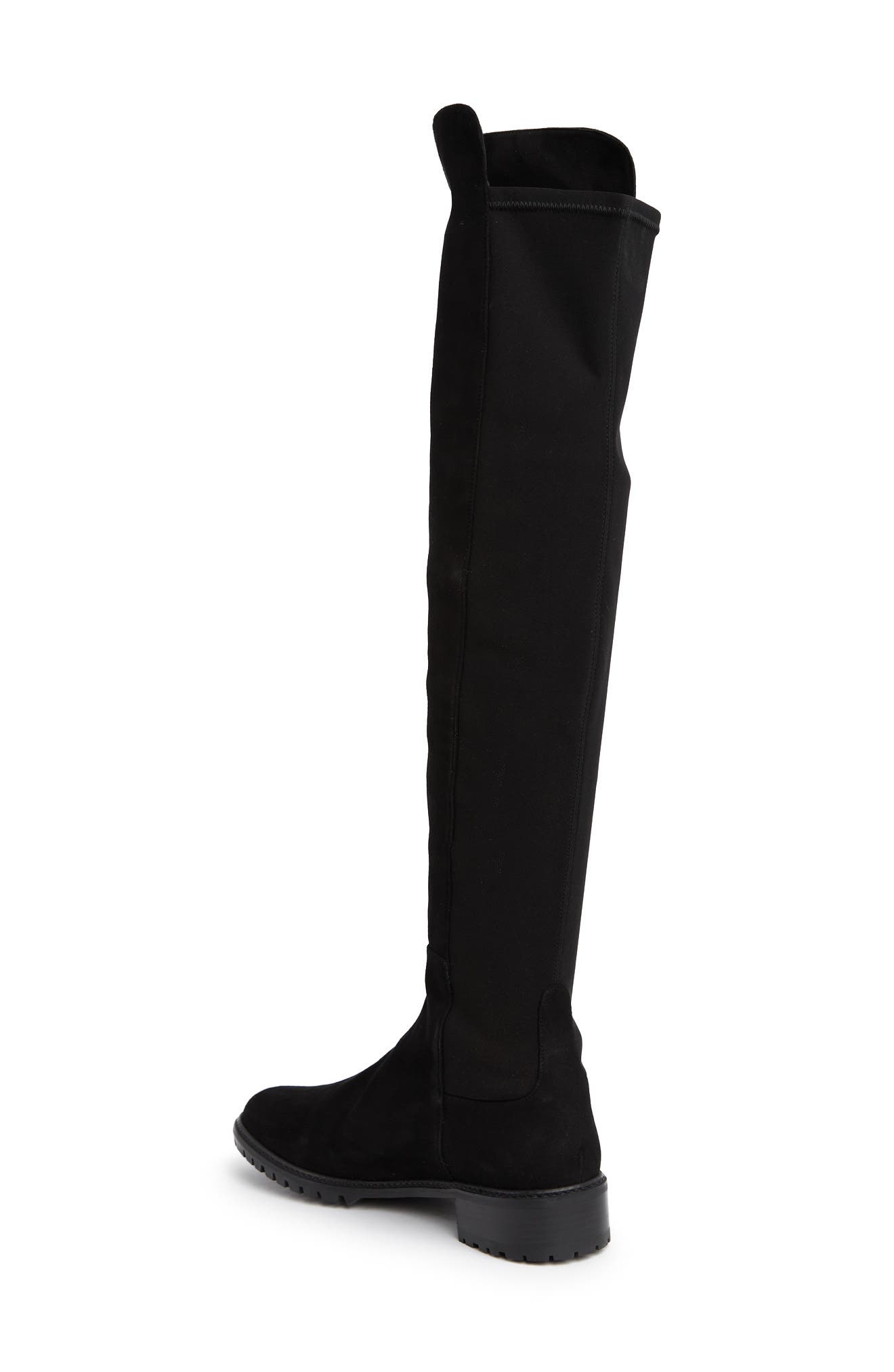 City Over-the-Knee Boot, Alternate, color, BLACK