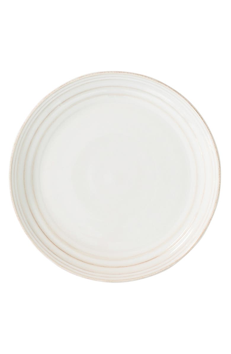 Juliska Bilbao Dessert/Salad Plate, Main, color, Whitewash