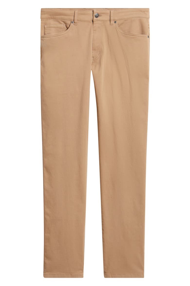 Signature Stretch Sateen Pants, Alternate, color, CAMEL