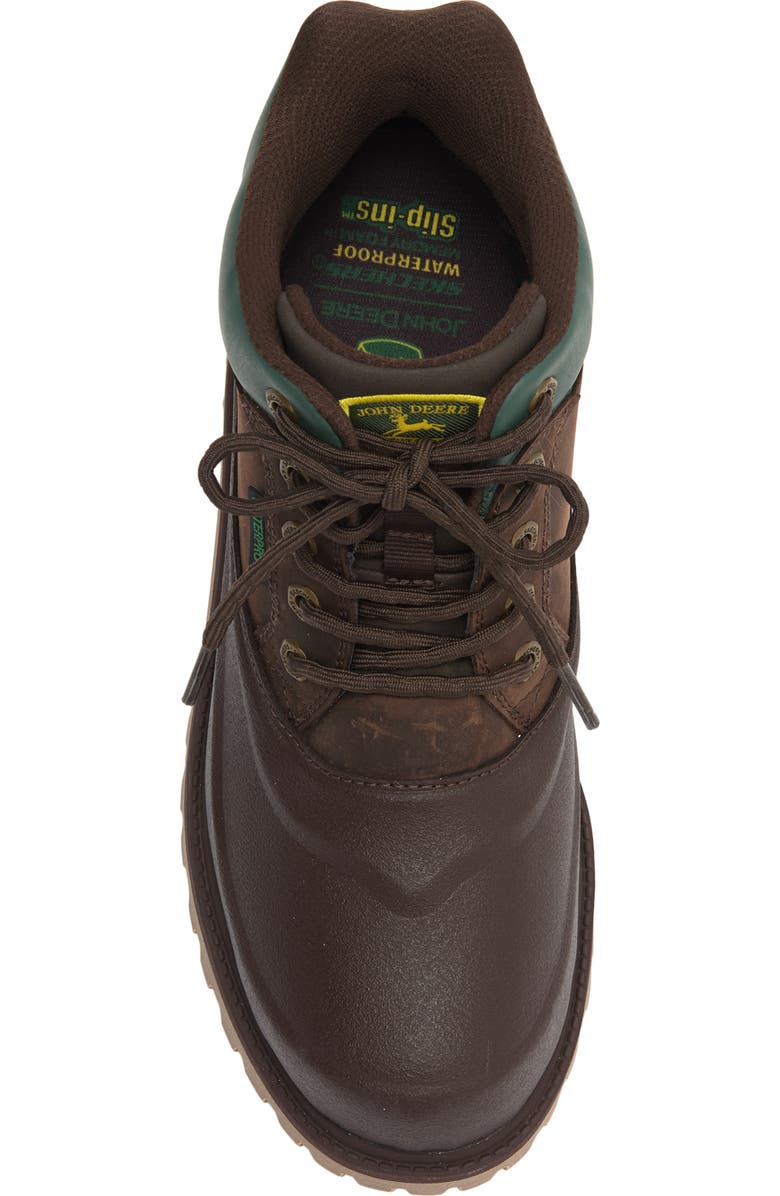 SKECHERS x John Deere Lace-Up Boot, Alternate, color, Chocolate