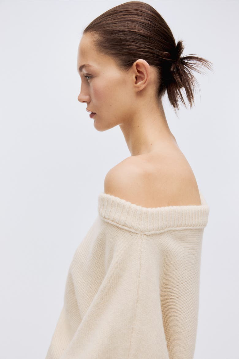 One-shoulder Jumper, Alternate, color, Light yellow