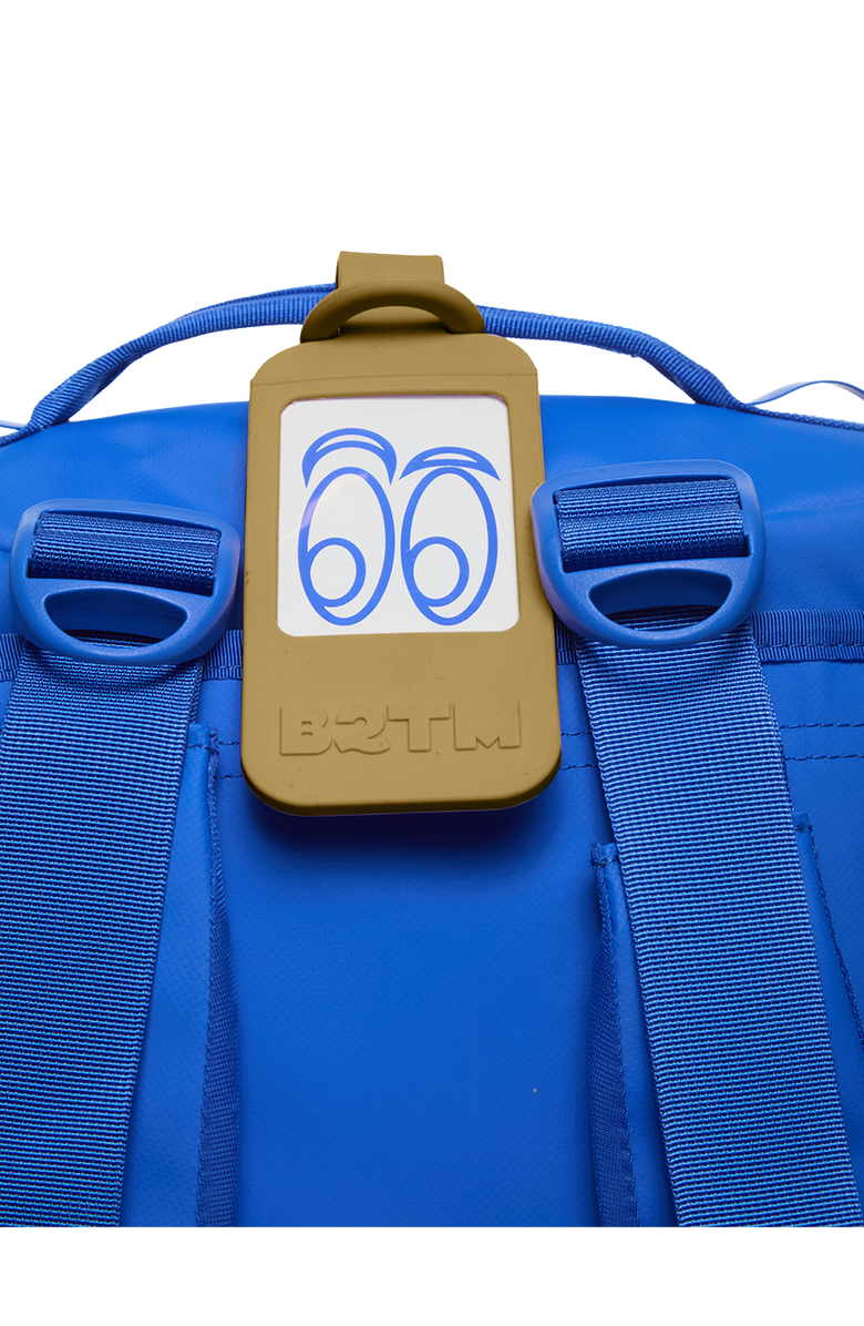 Baboon to the Moon Luggage Tag, Alternate, color, Quantum Depth