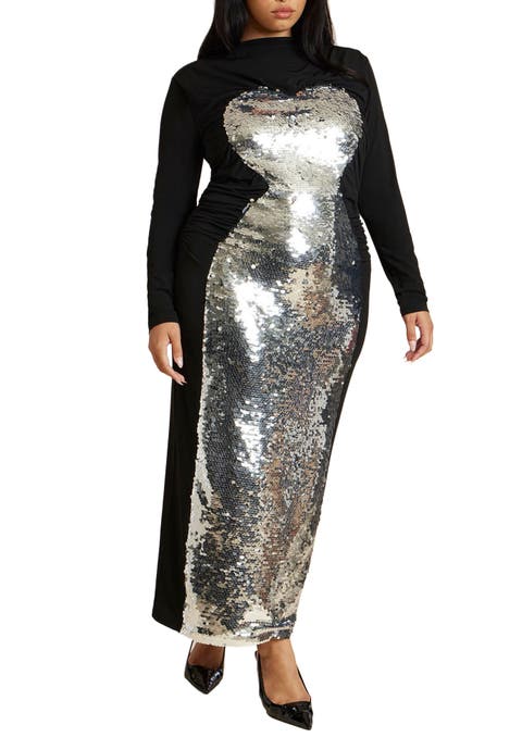 Embellished Maxi Dress (Plus)