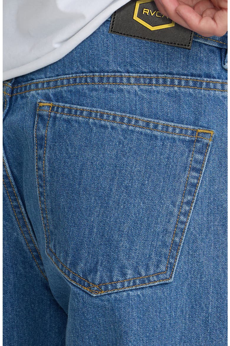 Americana Dayshift Relaxed Straight Fit Jeans, Alternate, color, BLUE COLLAR