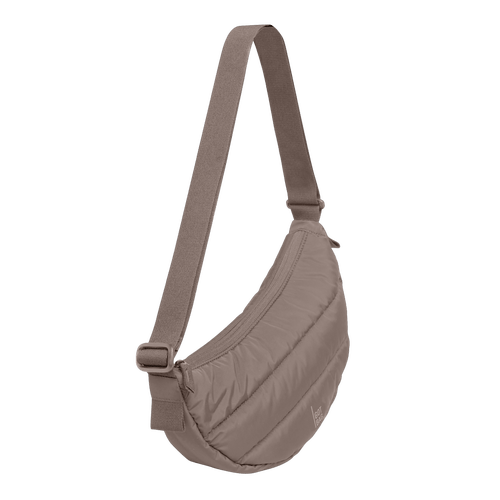 Got Bag Puffer Moon Bag Small In Oyster Monochrome