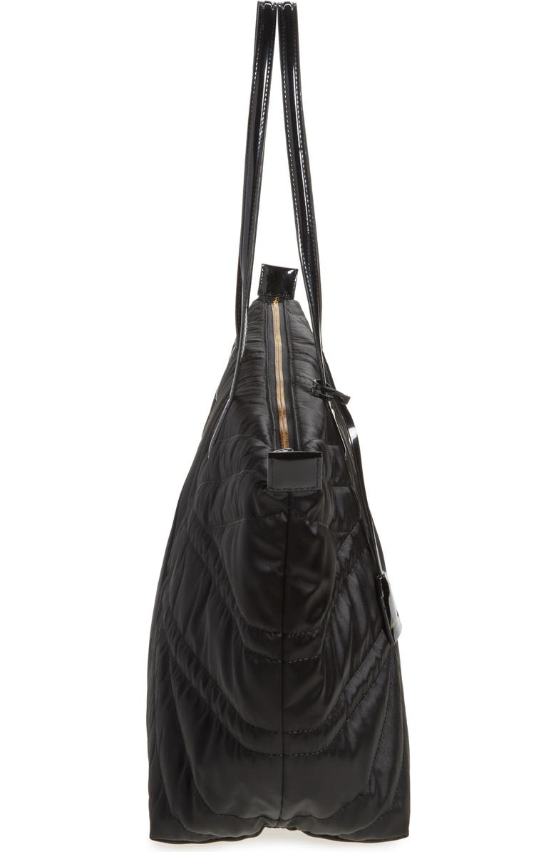 Kurt Geiger London Recycled Union Jack Shopper Tote Bag, Alternate, color, Black