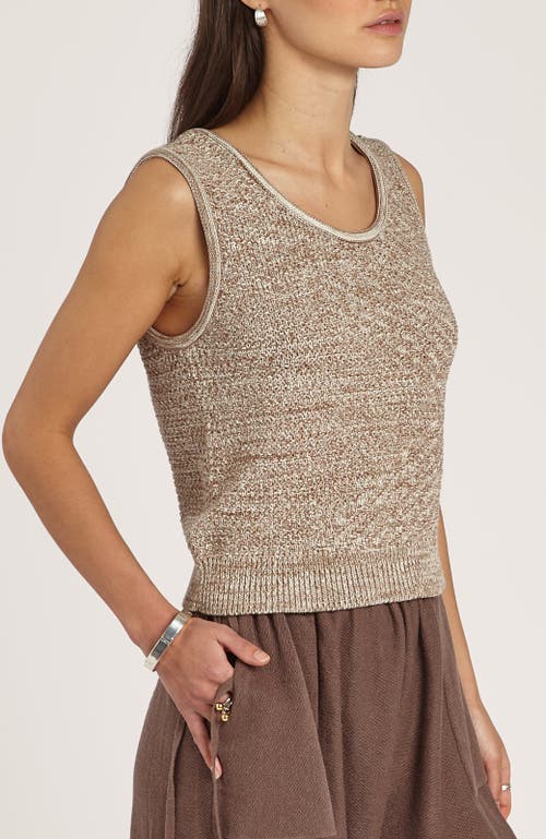 Oyun Angled Rib Crochet Vest