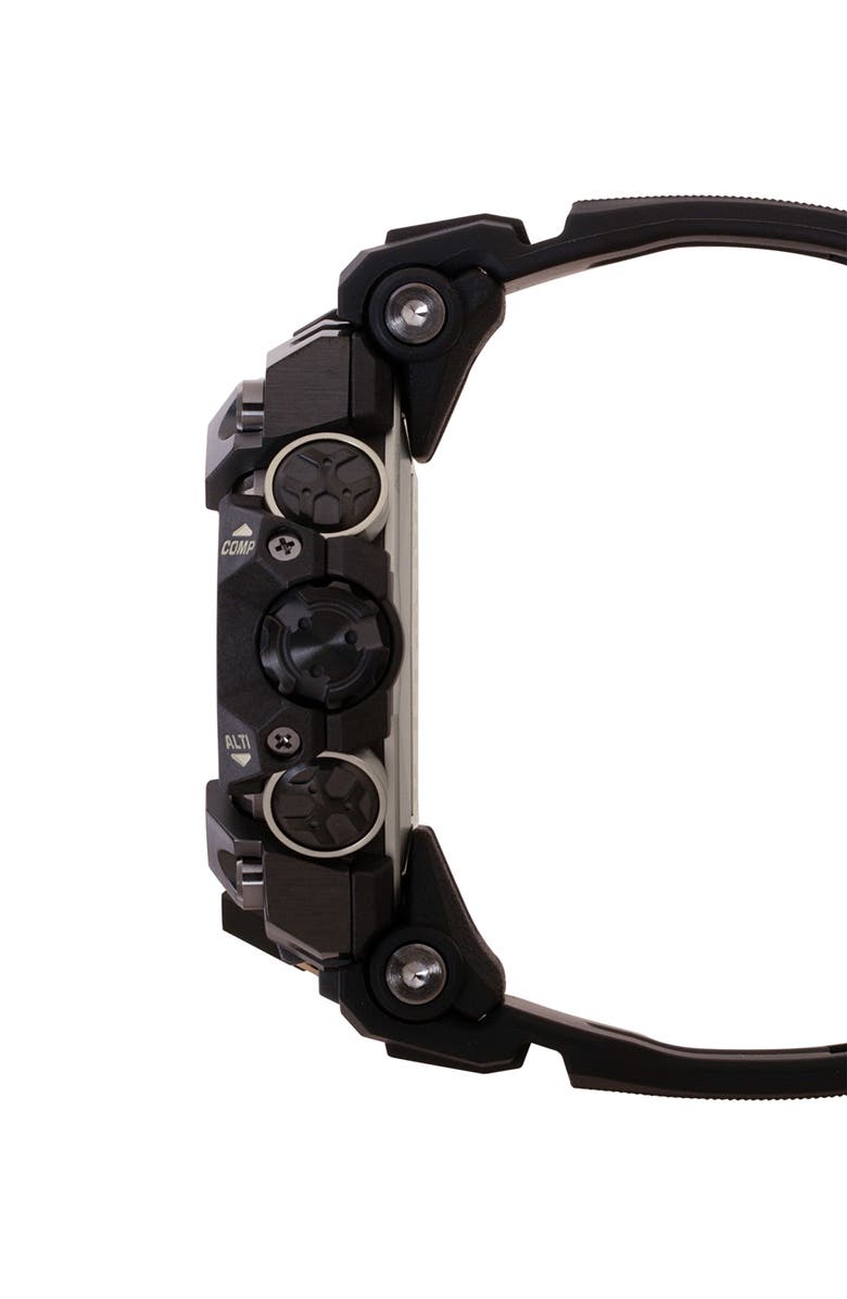 G-SHOCK Master of G Mudmaster Resin Casio Ana-Digi Watch, 58.7mm, Alternate, color, Black